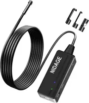 Wireless Endoscope for Automotive Inspection Semi-Rigid Flexible Waterproof 5.5M