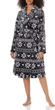 PJ Salvage womens Loungewear Frosted Robe Size medium cozy soft new