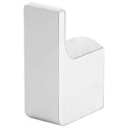 Towel Rack Chrome Metal Wall Robe Hook Holder Phoenix Bathroom Gloss GS897 CHR