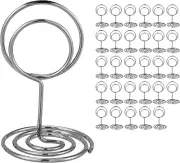 Table Number Holders, Cards Stand Name Menu Clips, For Wedding, Anniversary