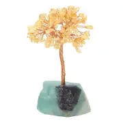 Crystal Tree Gifts for Women Handcrafted Tree of Life Stones Champagne