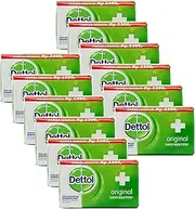 Dettol Anti-Bacterial Hand and Body Bar Soap, Original, 110 Gr / 3.88 Oz (Pack of 12)
