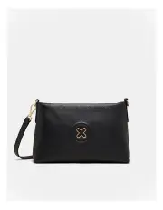 [Mimco] Bay Strap Crossbody Bag in Black Light Gold