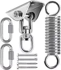 Hammock Hanging Kit Swing Spring, Suspension Hooks 1000Lb Capacity Heavy