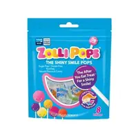 在飛比找大樹健康購物網優惠-【Zollipops】木糖醇無糖棒棒糖（8支）綜合水果口味