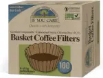 If You Care Coffee Filter Baskets ( 1x100 CT ) Fits 8-12 Cup Drip Coffee Makers