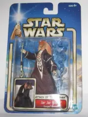 STAR WARS ATTACK OF THE CLONES EPISODE II JAR JAR BINKS DATED 2002