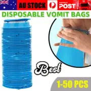 Disposable Vomit Bags Sickness Travel Plane Motion Car Bus Sea Sick Sealable NTR