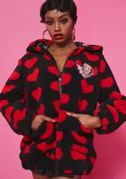 [Dolls Kill x Betty Boop] Wanna Woo Her Heart Jacket