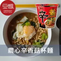 在飛比找樂天市場購物網優惠-【豆嫂】韓國泡麵 農心 辛香菇味杯麵(68g)★7-11取貨