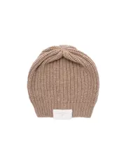 Brunello Cucinelli Knitted Turn-Up Brim Beanie S,M brown