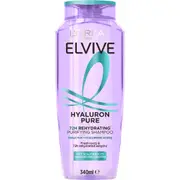 L'Oreal Elvive Hyaluron Pure Shampoo 340mL