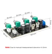 1PCS NE5532 Amplifier Tone Preamp Board Treble Bass Midrange Volume Tone Control