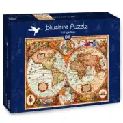 Bluebird 1000 Piece Jigsaw Puzzle - Aimee Stewart - Vintage Map