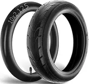 Felixstory 10x2.125 Outer Tire Inner Tube Fit for Ninebot by Segway F25/ F30/ F40/ F65/ D18W/ D28U/ D38U Electric Scooter, Non-Slip Scooter Tyre Replacement Original Tire