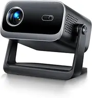 145°Adjustable Stand Mini Projector with WiFi and Bluetooth 1080P Support 18000L Portable Projector Electric Focus Auto Keystone(AU Plug)