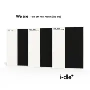 (G)I-DLE WE ARE 8th Mini Album CD+POSTER+Photo Book+7 Lyrics+2 Card+Sticker+GIFT