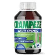 * Crampeze Night Cramps 120 Capsules Muscle Cramps, Spasms, Tired Legs