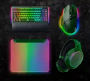 Razer Phantom Green Edition set (Mouse, Keyboard, Headset, Mousepad) / Express