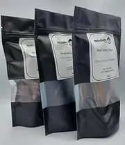 *Amazon Exclusive* Menudogg 3 Pack Beef Dog Chews Beef Jerky, Sliced Beef Liver, Beef Crunchies