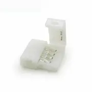10mm 4-Pin 5050 RGB End Connector Clips for LED Strip lights - No Soldering AU