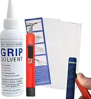 Golf Grip Tape and Solvent Kit - Golf Club Grip Repair Kit, Installation Tape Strips, Club Regrip Kit | Comprehensive Golf Grip Replacement Kit for Installation, Easy Regrip Solution
