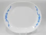 ❤️ NEW Vtg. '70 CORELLE by Corning BLUE CORNFLOWER SERVING PLATTER Chop Plate