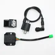 Ignition Coil+CDI UNIT + Regulator 150cc 250cc PIT Quad Dirt Bike ATV Buggy