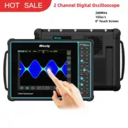 Micsig STO2002 200MHz 1GSa/s Tablet 2CH Oscilloscope 6 Decodings 8" Touch Screen