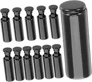 [SAFIGLE] 12pcs Metal Drawstring End Caps for Pants Shoelaces Hoodies Zinc Alloy Cord Stops Elegance in Your Wardrobe