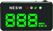 Universal Head Up Display Digital Speedometer with MPH for Cars Odometer Speed 3.5inch Large Screen, Works for Auto Automotive Tool