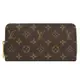 Louis Vuitton LV M42616 ZIPPY 新版經典老花拉鍊長夾.咖