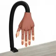 Flexible Movable Training Display Manicure False Nail Practice Hand
