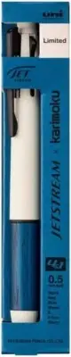 [JETSTREAM x karimoku 4&1] Limited Edition Colored Grip [Indigo Blue]