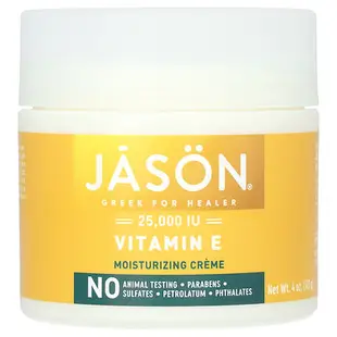 [iHerb] Jason Natural 維生素E保濕霜，25,000 IU 4盎司（113克）