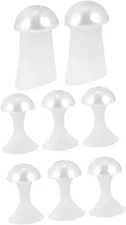 Ipetboom 8Pcs Silicone Toe Separators Durable Toe Spacers for Nail Polish Application for Nail Art and Manicure Easy to Use and Store for Beginners and Professionals