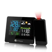 Projection Alarm Clock, Digital Clock Projector on Ceiling with Indoor/Outdoo...