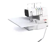 Bernette 64 Airlock Air Threading Serger w/ Free b64 Social Sew Project!