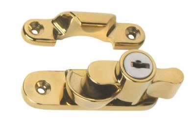 double hung sash window,locking fitch catch,fastener Tradco,6 finishes