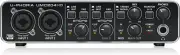 Behringer 2 inputs 4 outputs USB Audio Interface UMC204HD U-PHORIA Black New
