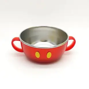 韓國 迪士尼 不鏽鋼雙把碗 紅米奇(2911)