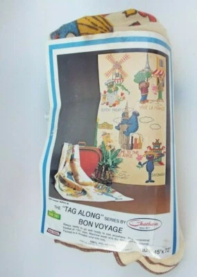 Sesame Street Tag Along Bon Voyage Blanket Series By Chatham 100% Polyester