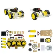 DIY Smart Car Kit Four-Wheel Two-Wheel L298N Driver Module Tracking Bluetooth Capacitive Sensor 4 Channel Relay for Ardu