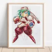 Marina Liteyears Ballpoint Pen Print, Mischief Makers Art Poster