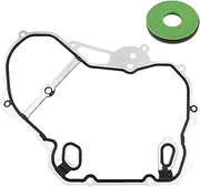Timing Cover Gasket Set, Compatible with 2002-2016 Chevy Cobalt Captiva Sport HHR Impala,GMC Terrain,Pontiac G5 G6,Saturn Aura Sky Ion Vue 2.0L 2.2L 2.4L Engine, Replace# TCS46079