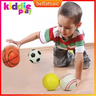 Kiddie Play Set of 4 Balls for Toddlers 1-3 Years 4" Soft So