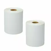 2 Rolls 250 Labels 4X6 Shipping Direct Thermal for Zebra LP 2844 Eltron ZP450