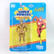 DC Super Powers The Flash Gold Variant 40th Anniversary McFarlane 5" Figure-MOC