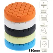 5x 150mm Sponge Polishing Waxing Buffing buffer 6'' Pad Set for Car Polisher kj-