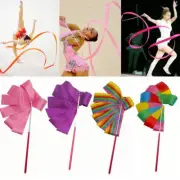 Twirling Rod Gymnastic Props Dance Stick Ballet Streamer 4M Gymnastics Ribbons